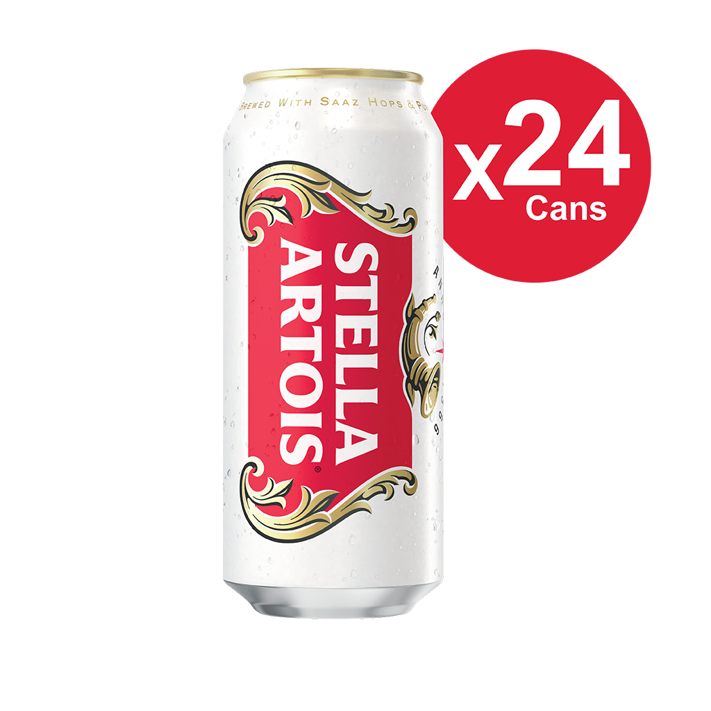 Stella Artois 500mL x 24 Cans