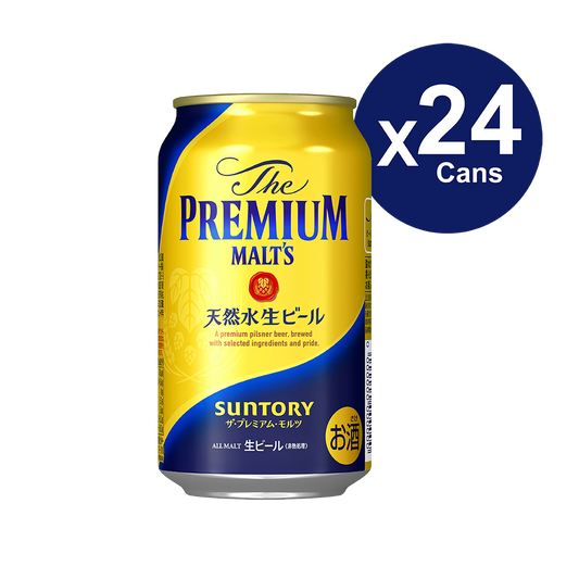 Suntory The Premium Malt's 350mL x 24 Cans