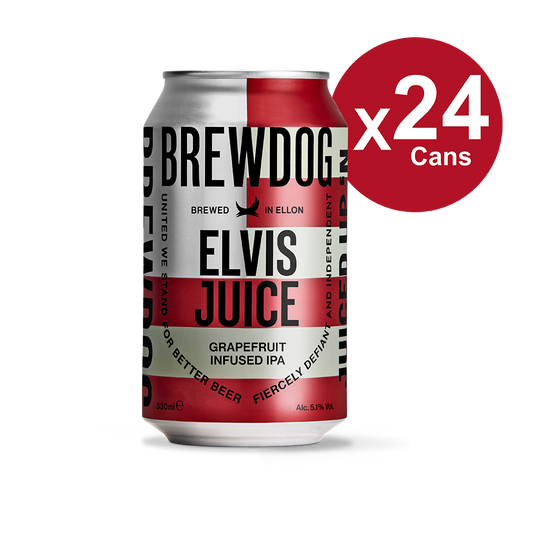 BrewDog Elvis Juice 330mL x 24 Cans